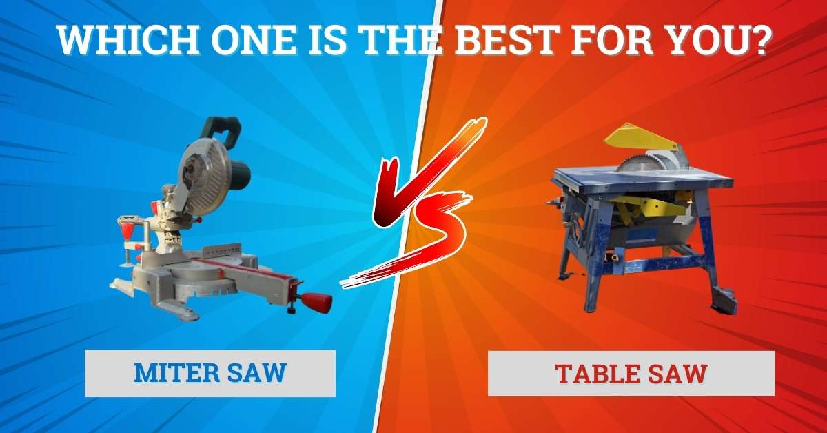 Miter saw vs Table Saw
